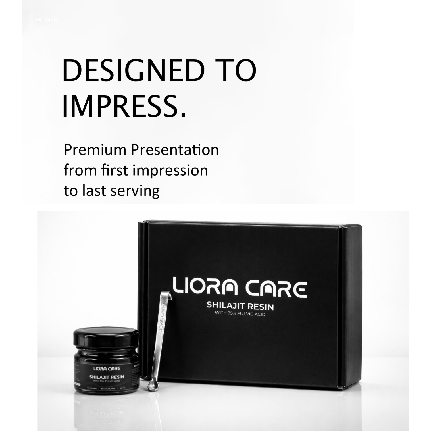 LIORA CARE Himalayan Shilajit Resin | 20g | 75% Fulvic Acid