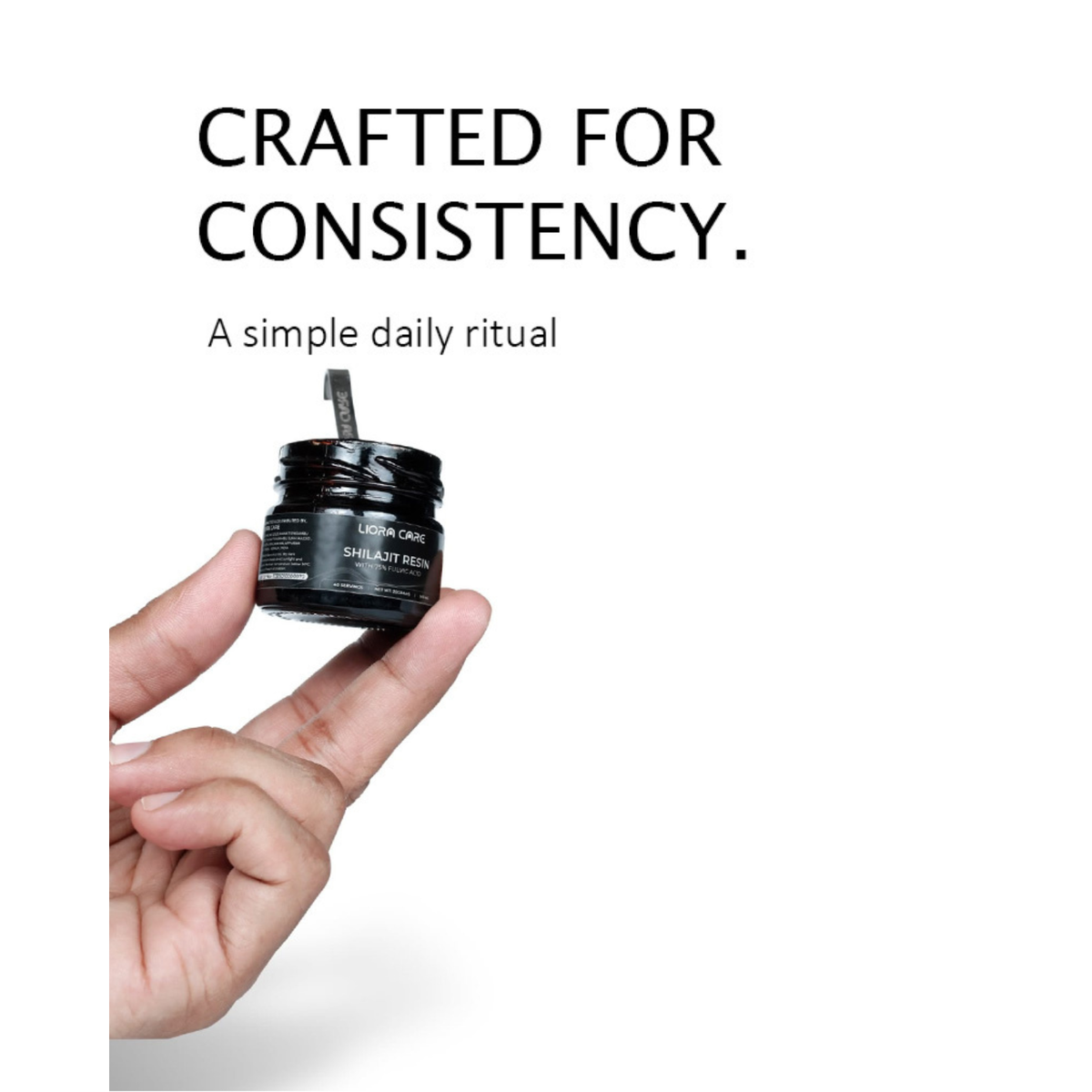 LIORA CARE Himalayan Shilajit Resin | 20g | 75% Fulvic Acid