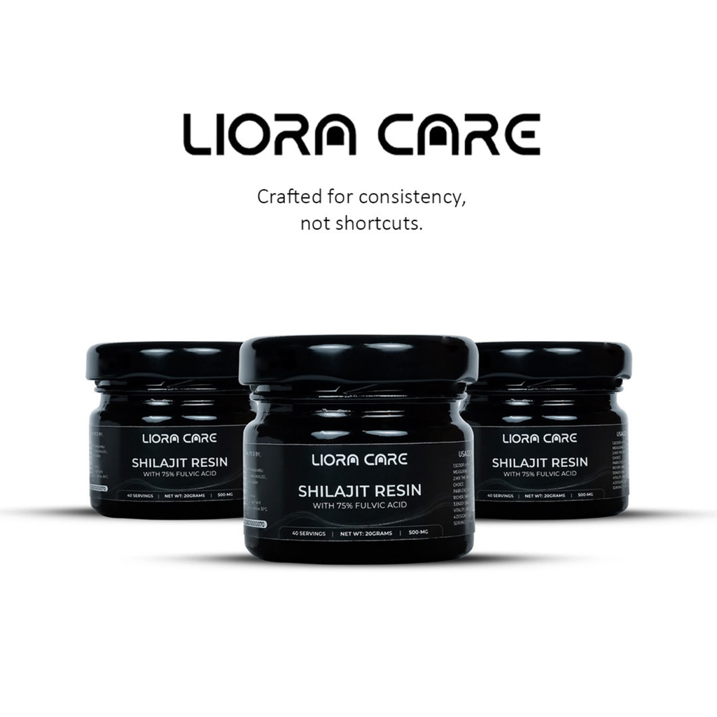 LIORA CARE Himalayan Shilajit Resin | 20g | 75% Fulvic Acid